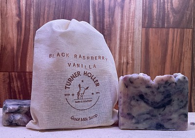 Black Raspberry Vanilla Goat Milk Soap