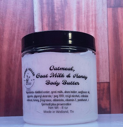 Oatmeal, Goat Milk & Honey Body Butter